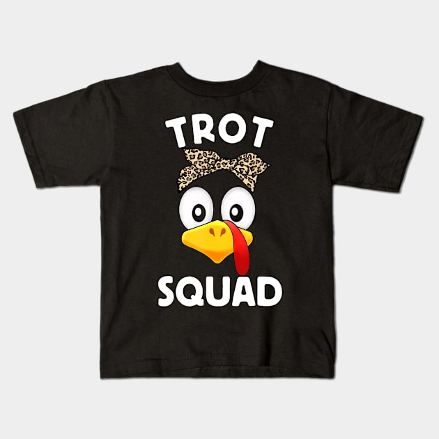 Trot Squad Kids T-Shirt by vouch wiry